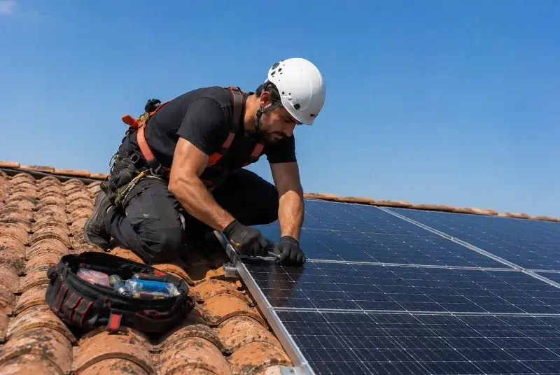 Maintenance et monitoring de panneaux solaires à Saint-Caprais-de-Bordeaux